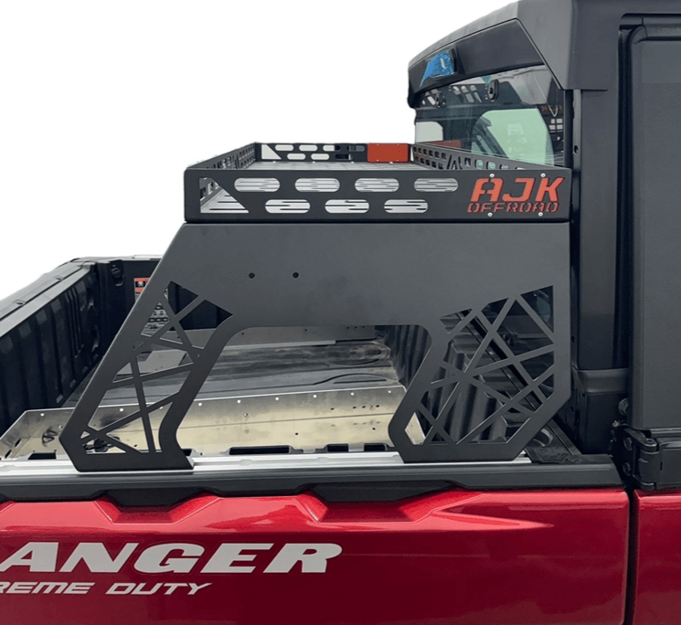 Photo of Polaris Ranger 1500XD Short Headache Rack 3/4 Rack by AJK Offroad - Premium for UTVs / Side by Sides
