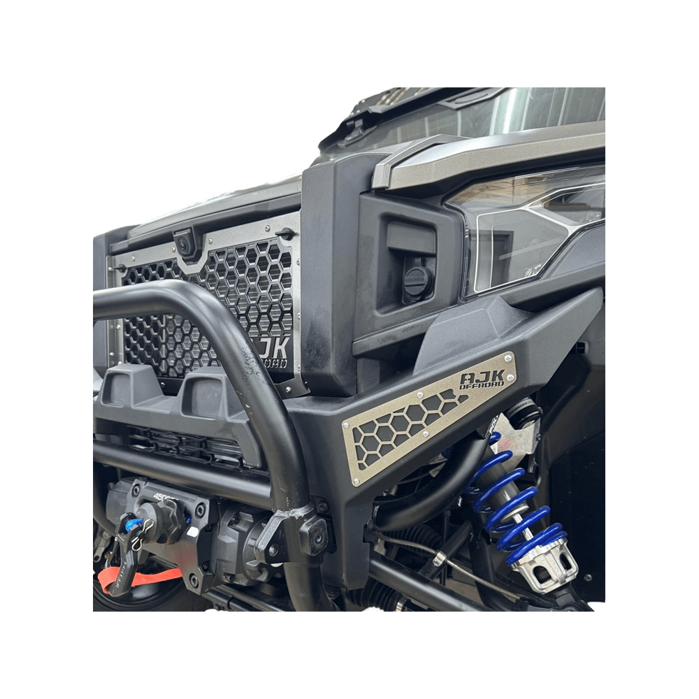 Photo of Polaris Xpedition Factory Bumper Accents by AJK Offroad - Premium Bumpers for UTVs / Side by Sides