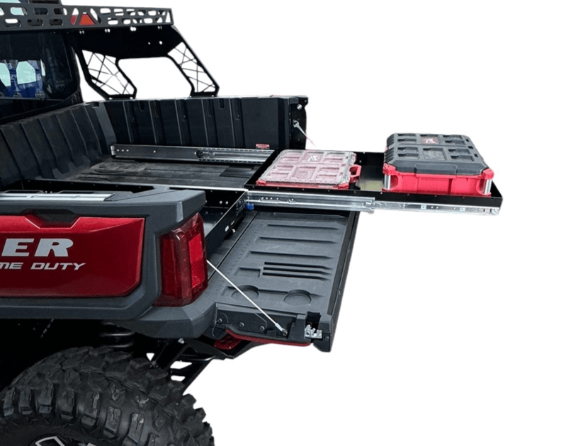 Photo of Polaris Ranger 1500XD Bed Drawer by AJK Offroad - Premium for UTVs / Side by Sides