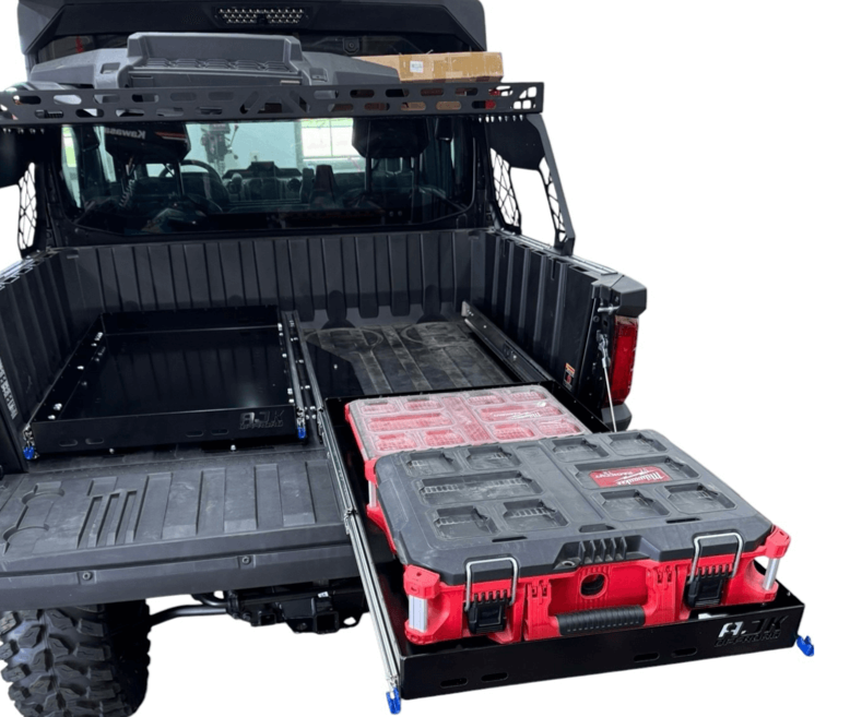 Photo of Polaris Ranger 1500XD Bed Drawer by AJK Offroad - Premium for UTVs / Side by Sides