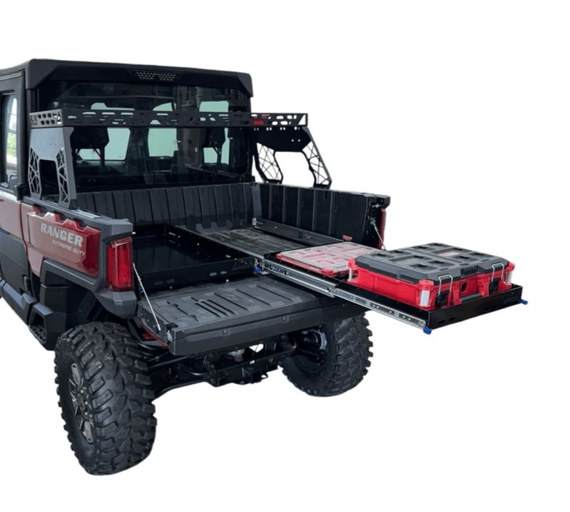 Photo of Polaris Ranger 1500XD Bed Drawer by AJK Offroad - Premium for UTVs / Side by Sides