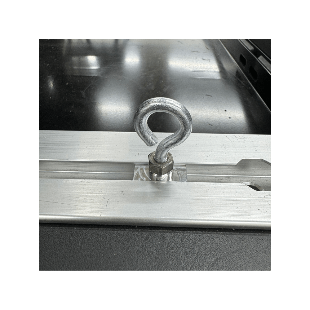 Photo of Polaris Xpedition Bed Rail Tie Down Hook by AJK Offroad - Premium for UTVs / Side by Sides
