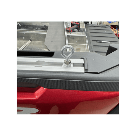 Photo of Polaris Ranger 1500 XD Bed Rail Tie Down Hook by AJK Offroad - Premium for UTVs / Side by Sides