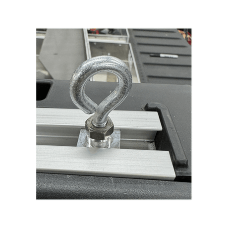 Photo of Polaris Ranger 1500 XD Bed Rail Tie Down Hook by AJK Offroad - Premium for UTVs / Side by Sides