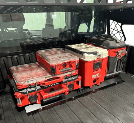 Photo of Polaris Ranger 1500XD Front Packout Mount by AJK Offroad - Premium for UTVs / Side by Sides