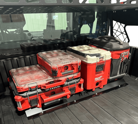 Photo of Polaris Ranger 1500XD Front Packout Mount by AJK Offroad - Premium for UTVs / Side by Sides