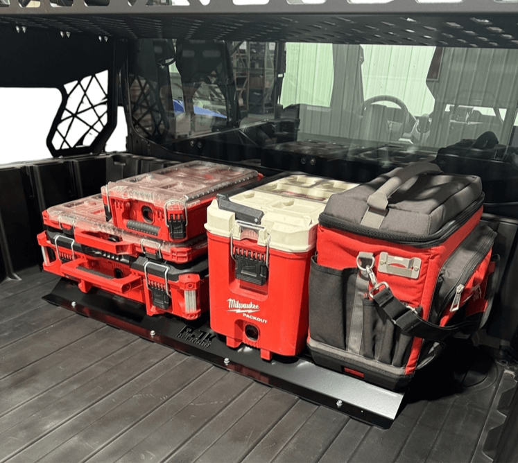 Photo of Polaris Ranger 1500XD Front Packout Mount by AJK Offroad - Premium for UTVs / Side by Sides