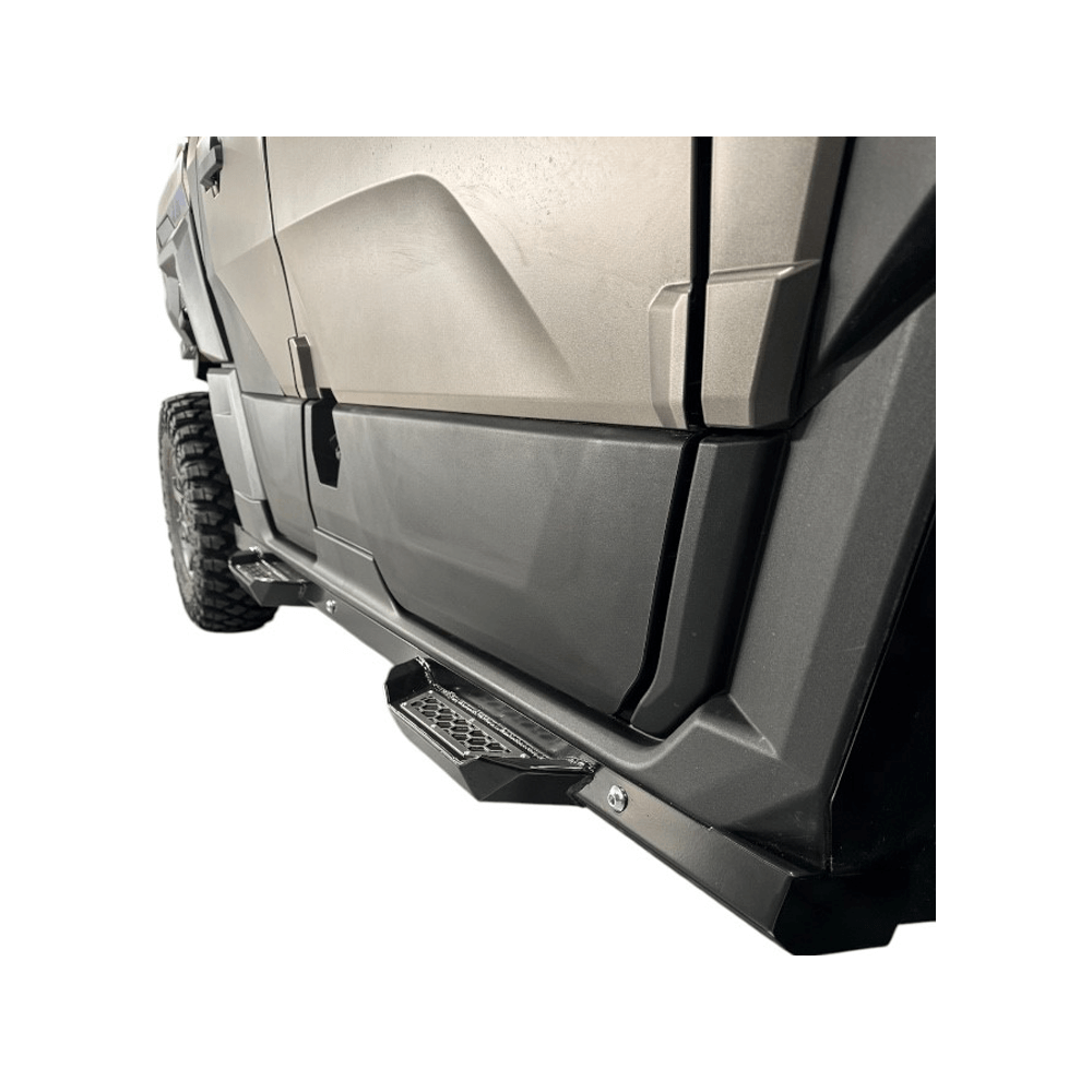 Photo of Polaris Xpedition Rock Sliders with Step by AJK Offroad - Premium for UTVs / Side by Sides