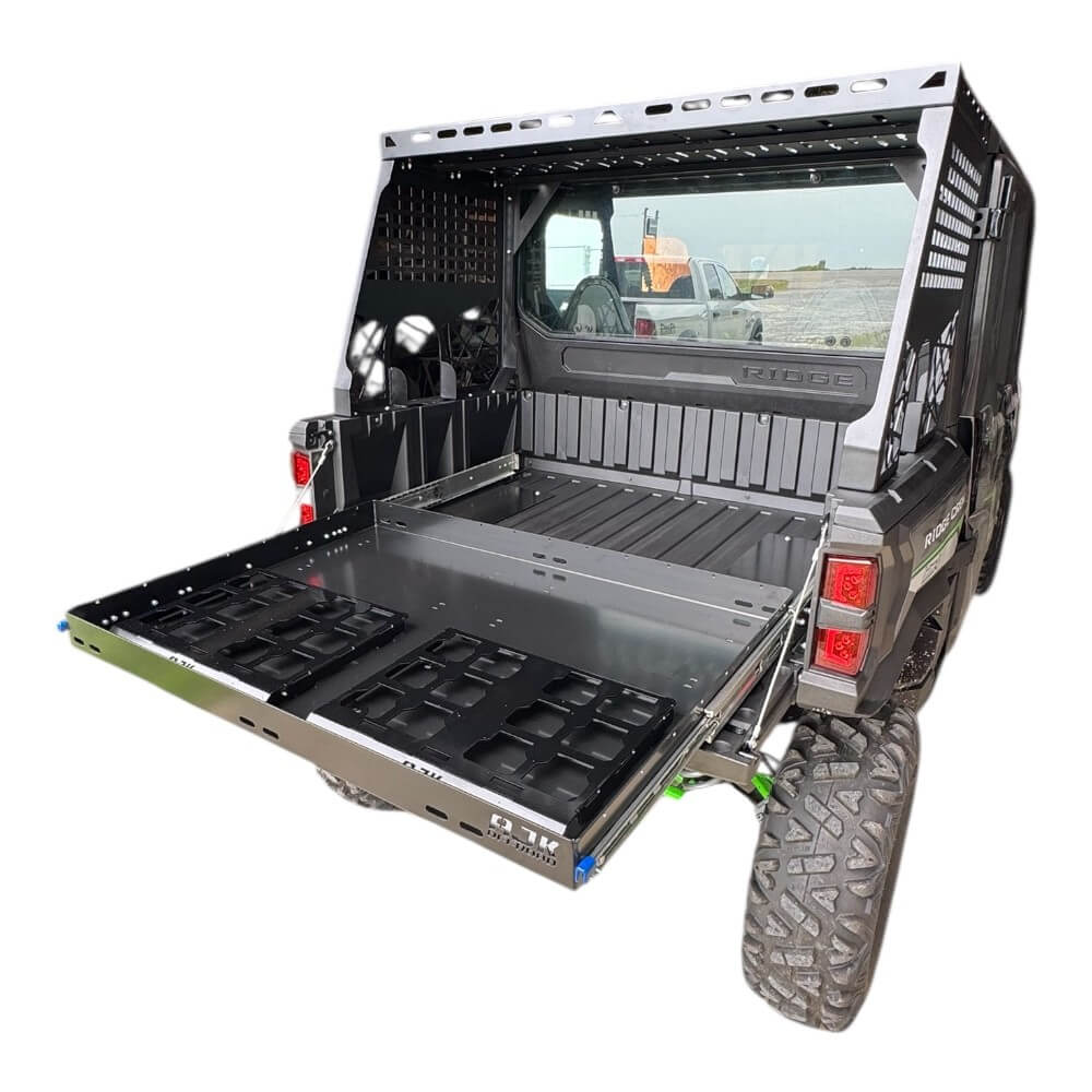 Photo of Kawasaki Ridge Bed Drawer by AJK Offroad - Premium for UTVs / Side by Sides