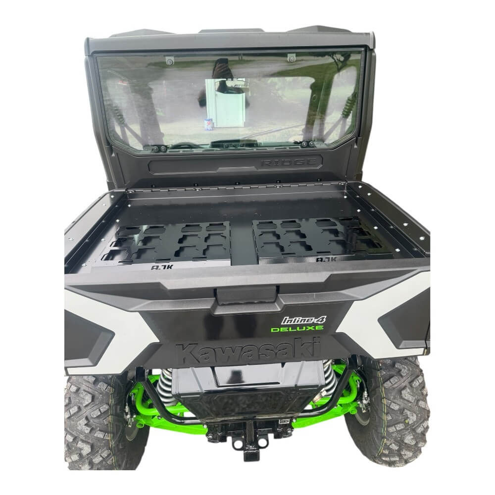 Photo of Kawasaki Ridge Bed Tray by AJK Offroad - Premium for UTVs / Side by Sides