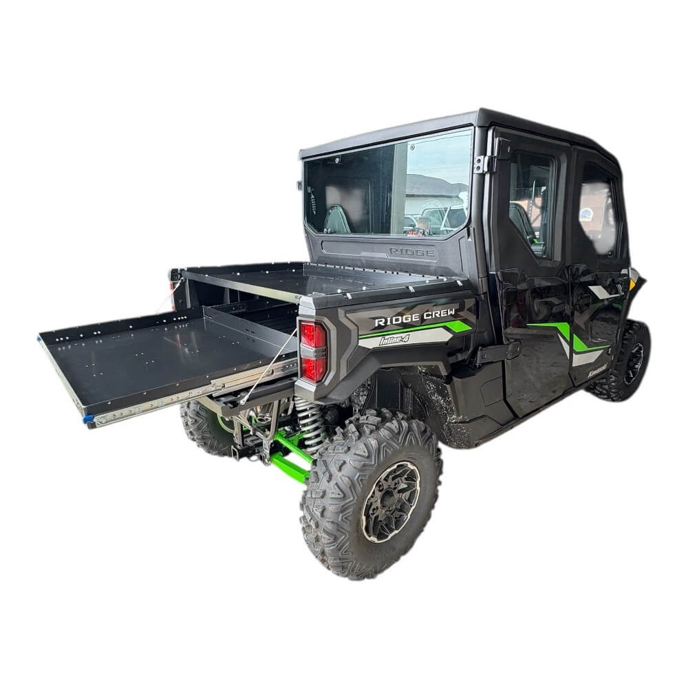 Photo of Kawasaki Ridge Bed Tray by AJK Offroad - Premium for UTVs / Side by Sides