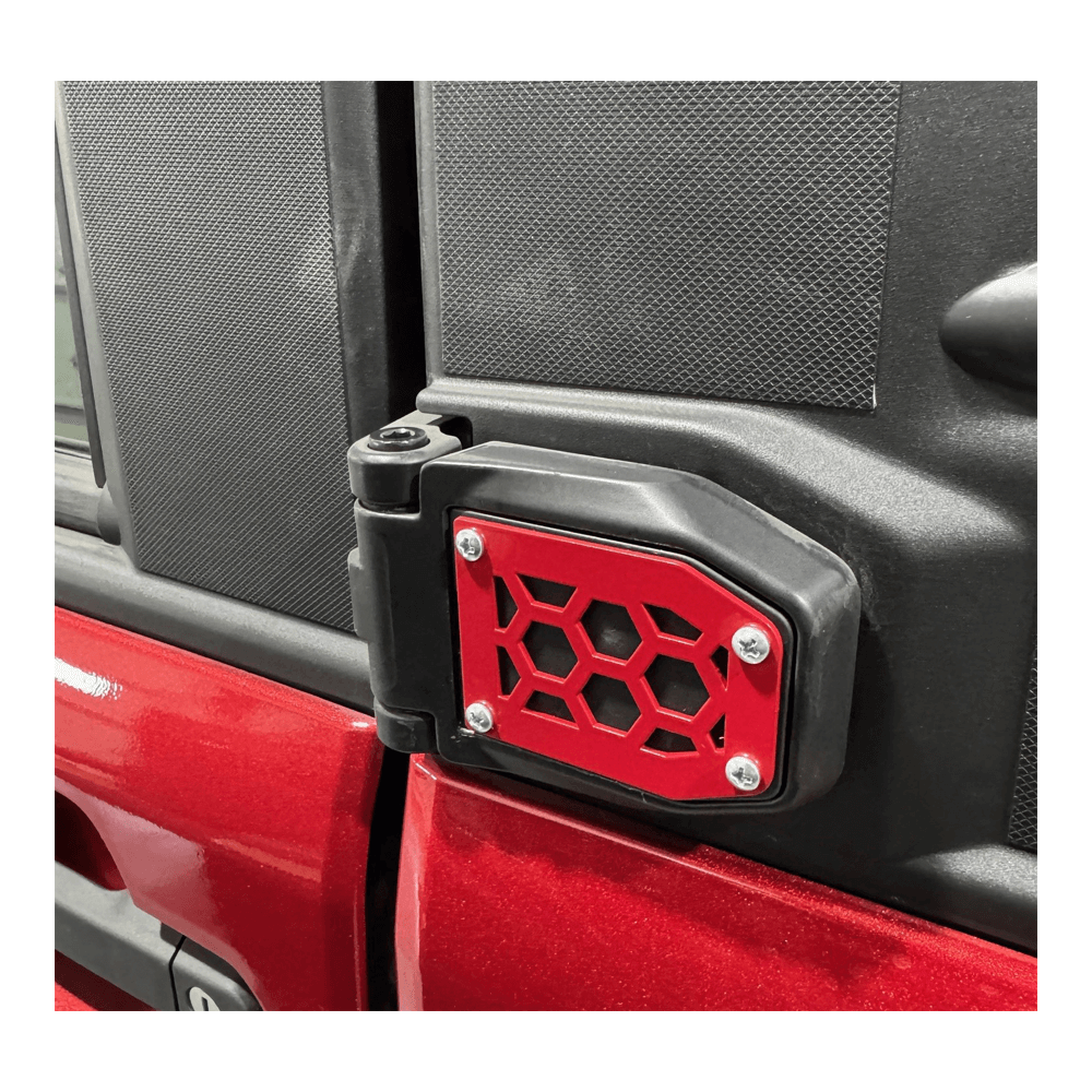 Photo of Polaris Ranger 1500XD Door Hinge Accent by AJK Offroad - Premium for UTVs / Side by Sides