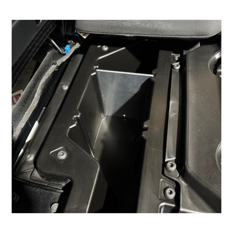 Photo of Polaris Ranger 1500XD Under Seat Storage Divider by AJK Offroad - Premium for UTVs / Side by Sides