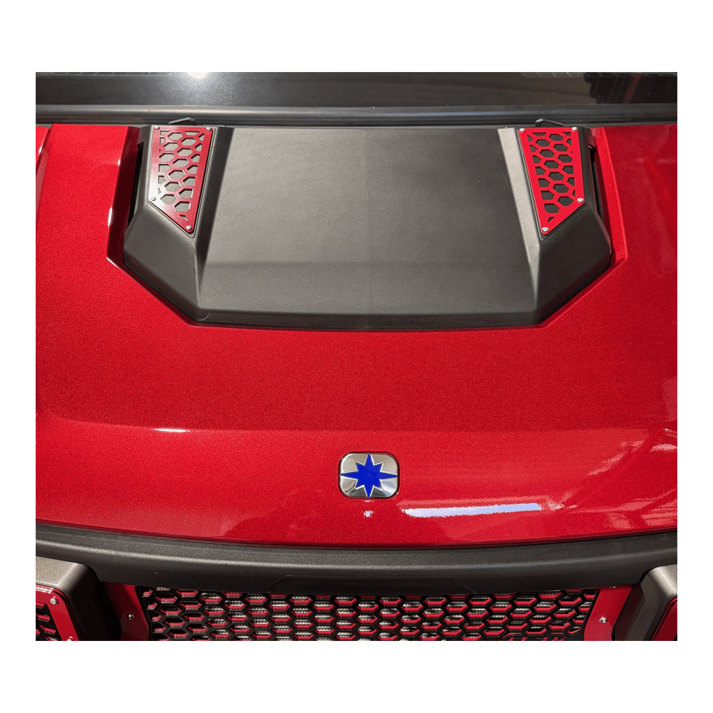 Photo of Polaris Ranger 1500XD Hood Accents by AJK Offroad - Premium for UTVs / Side by Sides