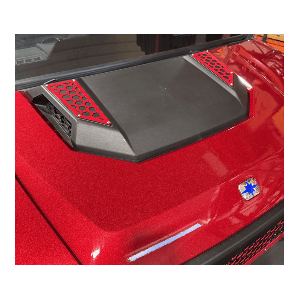 Photo of Polaris Ranger 1500XD Hood Accents by AJK Offroad - Premium for UTVs / Side by Sides