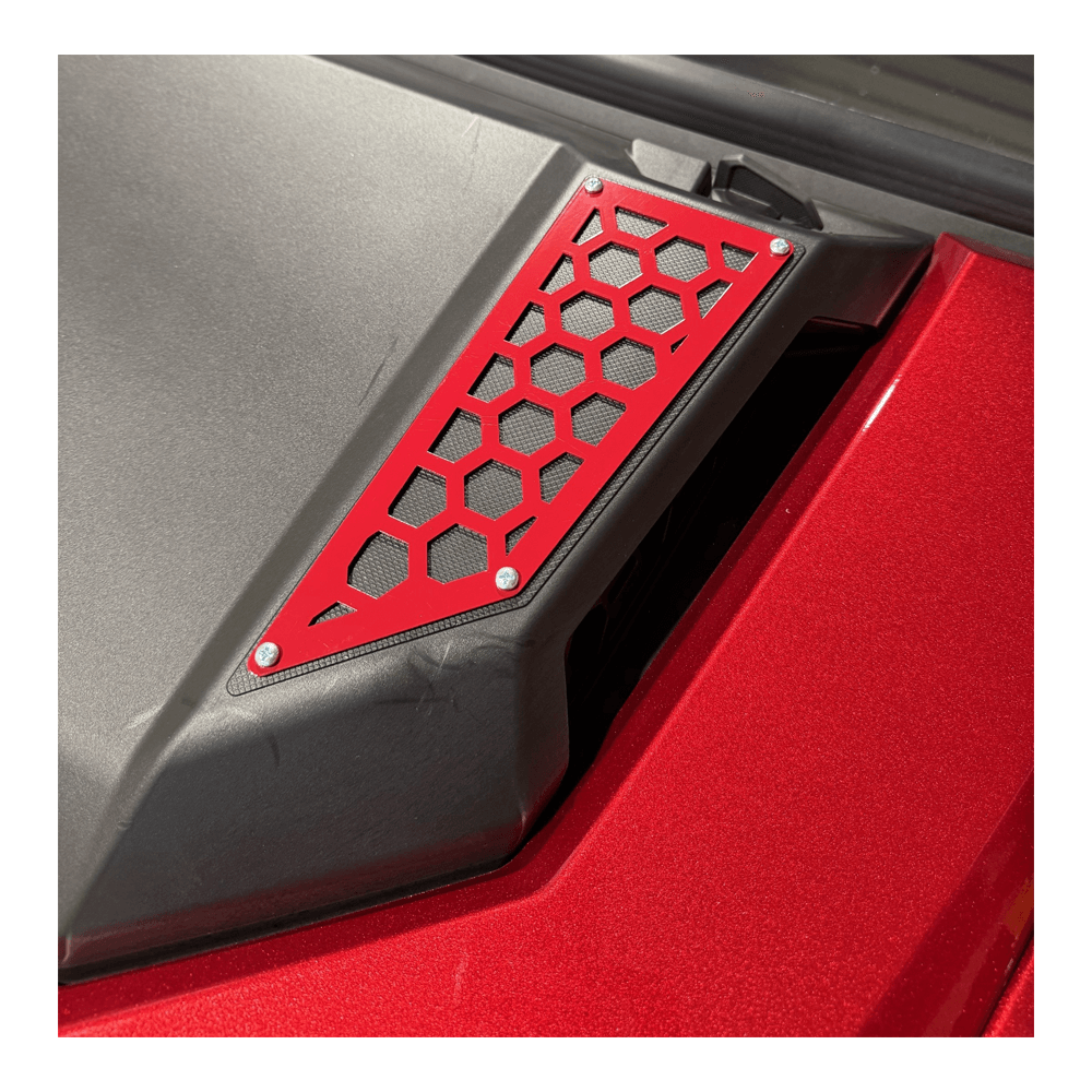 Photo of Polaris Ranger 1500XD Hood Accents by AJK Offroad - Premium for UTVs / Side by Sides