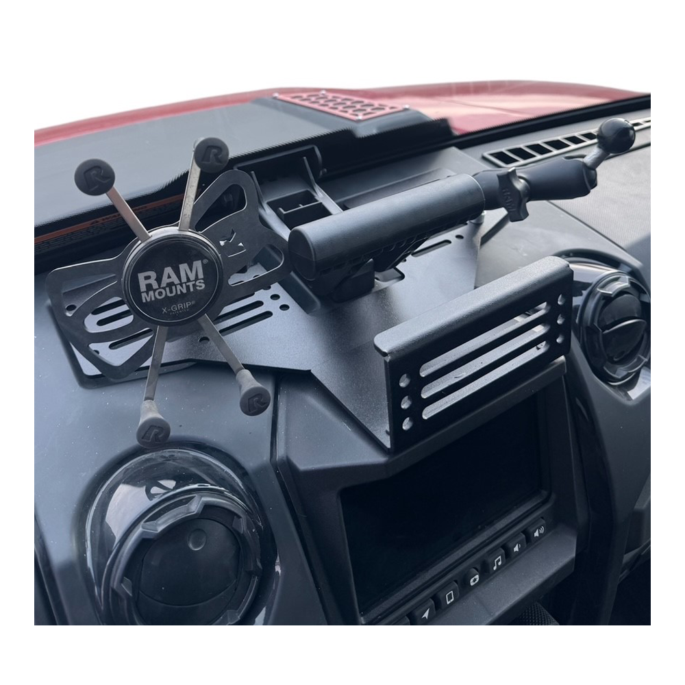 Photo of Polaris Ranger 1500XD Center Dash Panel by AJK Offroad - Premium for UTVs / Side by Sides