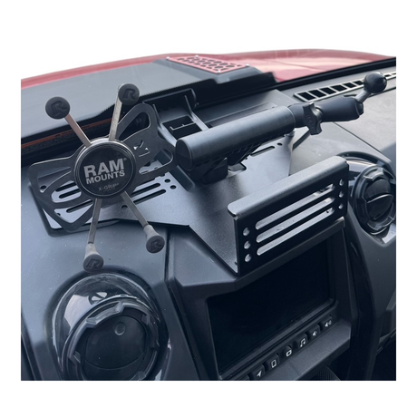 Photo of Polaris Ranger 1500XD Center Dash Panel by AJK Offroad - Premium for UTVs / Side by Sides