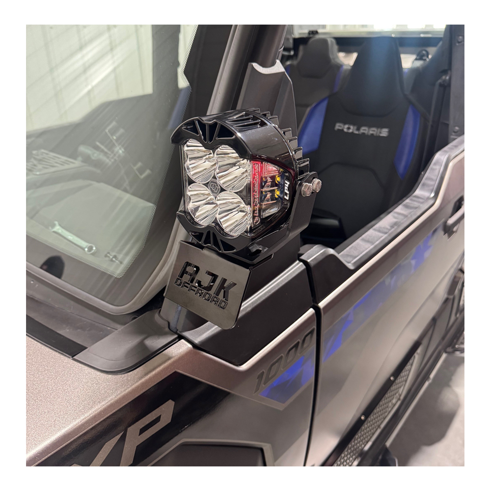 Photo of Polaris Xpedition A Pillar light mount by AJK Offroad - Premium for UTVs / Side by Sides
