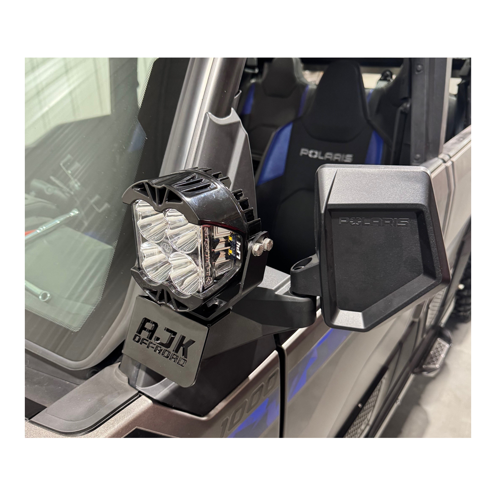 Photo of Polaris Xpedition A Pillar light mount by AJK Offroad - Premium for UTVs / Side by Sides