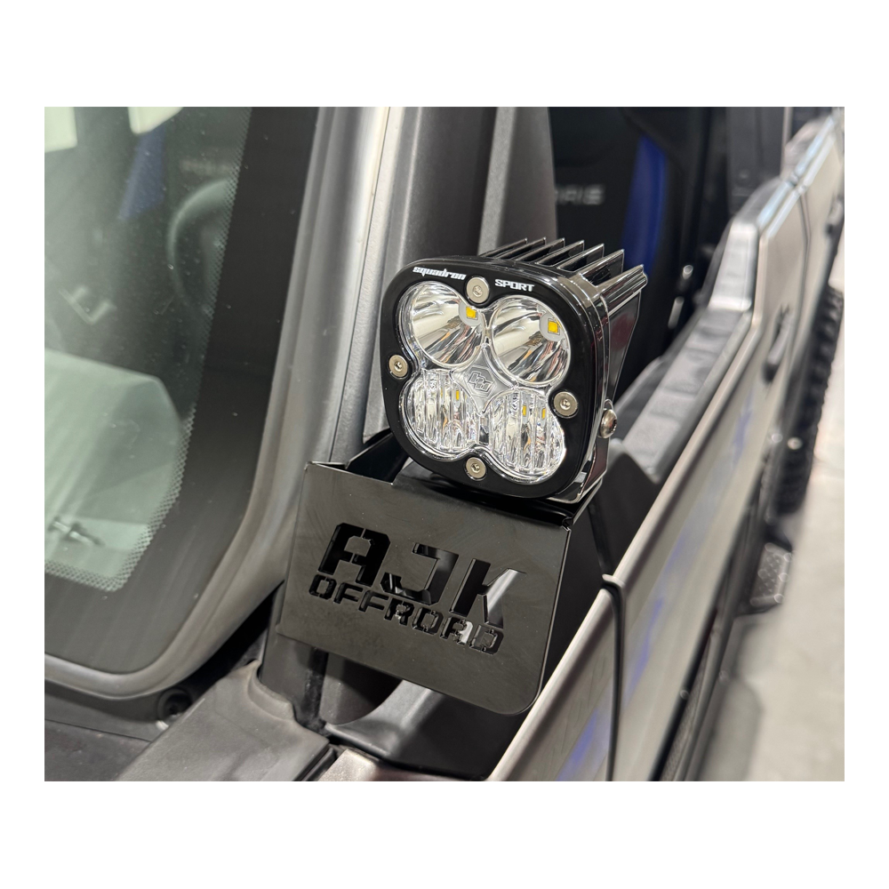 Photo of Polaris Xpedition A Pillar light mount by AJK Offroad - Premium for UTVs / Side by Sides