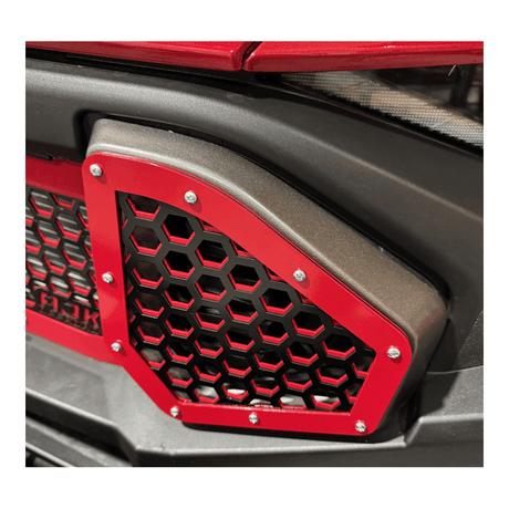 Photo of Polaris Ranger 1500XD Grill With Lights by AJK Offroad - Premium for UTVs / Side by Sides