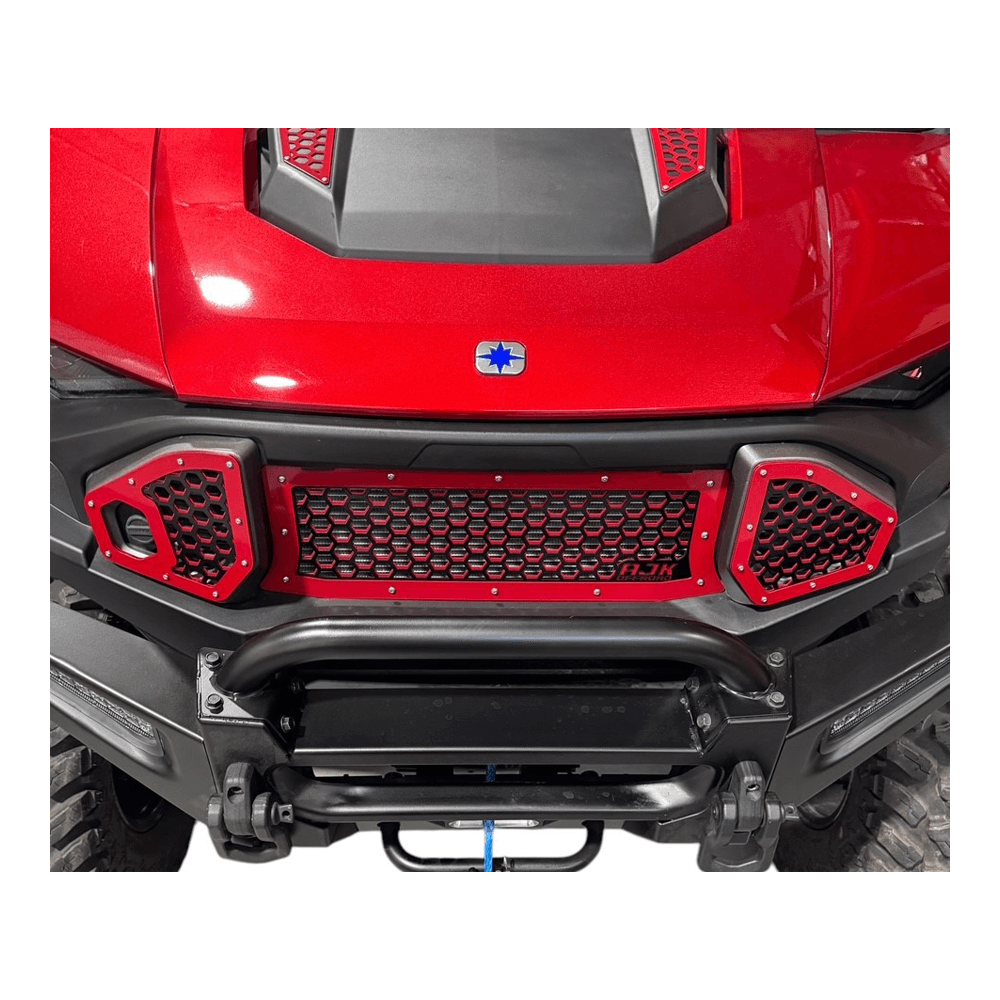 Photo of Polaris Ranger 1500XD Grill by AJK Offroad - Premium for UTVs / Side by Sides