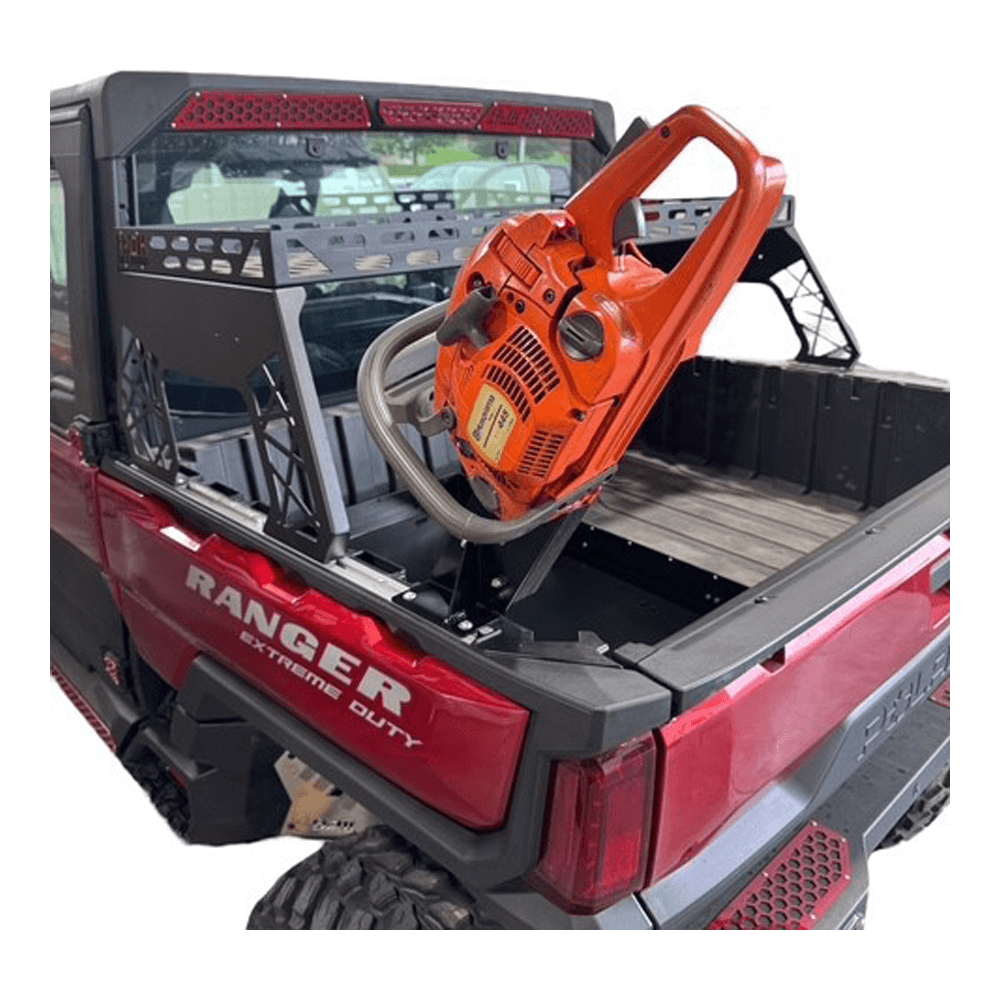 Photo of Polaris Ranger 1500XD Chainsaw Mount by AJK Offroad - Premium for UTVs / Side by Sides