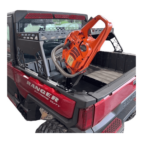 Photo of Polaris Ranger 1500XD Chainsaw Mount by AJK Offroad - Premium for UTVs / Side by Sides