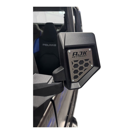 Photo of Polaris Mirror Accents by AJK Offroad - Premium for UTVs / Side by Sides