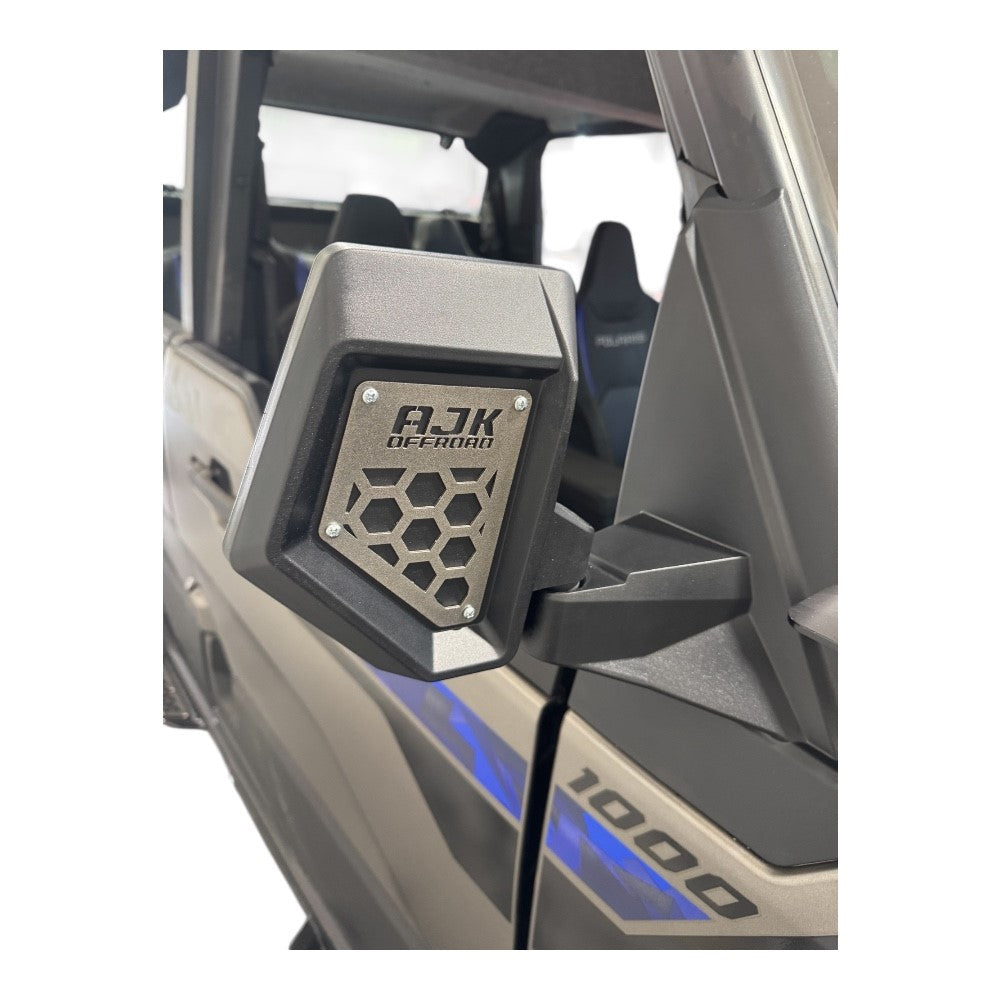 Photo of Polaris Mirror Accents by AJK Offroad - Premium for UTVs / Side by Sides