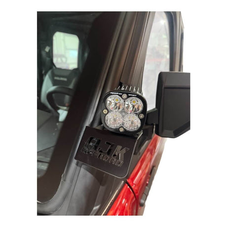 Photo of Polaris Ranger 1500XD A Pillar light mount by AJK Offroad - Premium for UTVs / Side by Sides