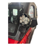 Photo of Polaris Ranger 1500XD A Pillar light mount by AJK Offroad - Premium for UTVs / Side by Sides