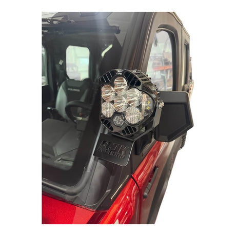 Photo of Polaris Ranger 1500XD A Pillar light mount by AJK Offroad - Premium for UTVs / Side by Sides