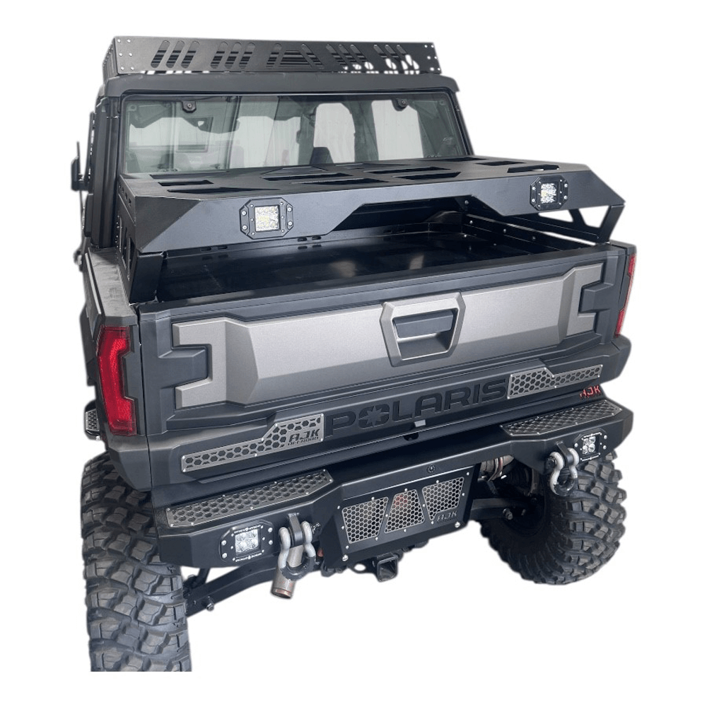 Photo of Polaris Xpedition Spare Tire Carrier / Bed Rack by AJK Offroad - Premium for UTVs / Side by Sides