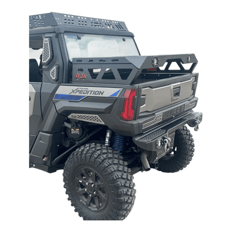 Photo of Polaris Xpedition Spare Tire Carrier / Bed Rack by AJK Offroad - Premium for UTVs / Side by Sides