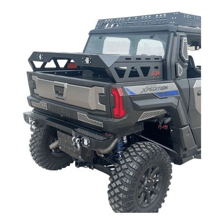 Photo of Polaris Xpedition Spare Tire Carrier / Bed Rack by AJK Offroad - Premium for UTVs / Side by Sides