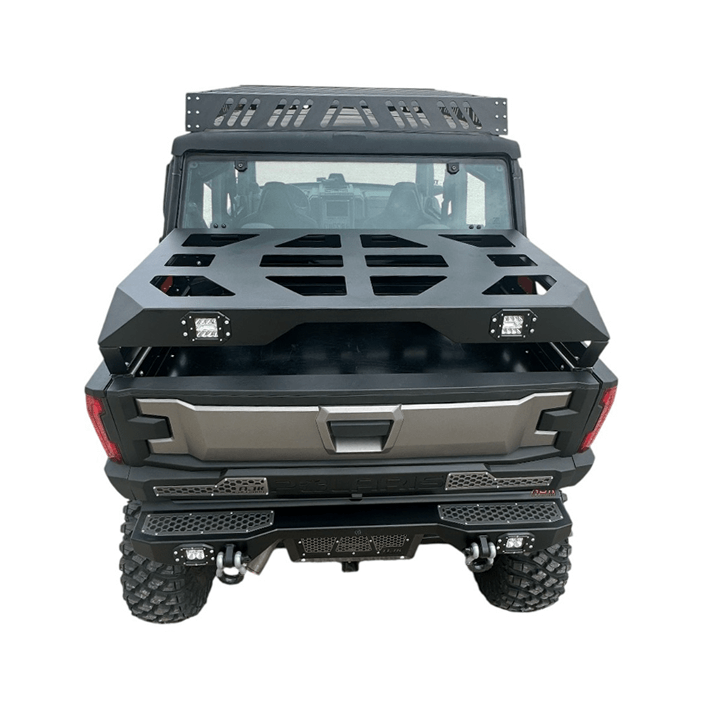 Photo of Polaris Xpedition Spare Tire Carrier / Bed Rack by AJK Offroad - Premium for UTVs / Side by Sides