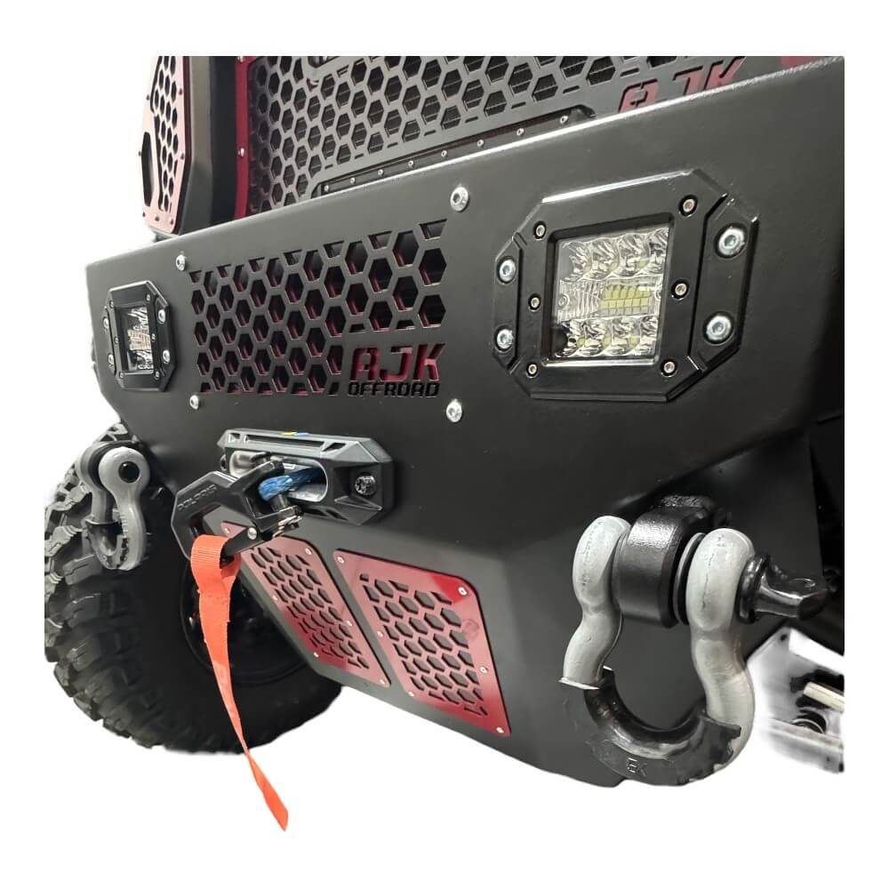 Photo of Polaris Ranger 1500XD Front Bumper by AJK Offroad - Premium for UTVs / Side by Sides