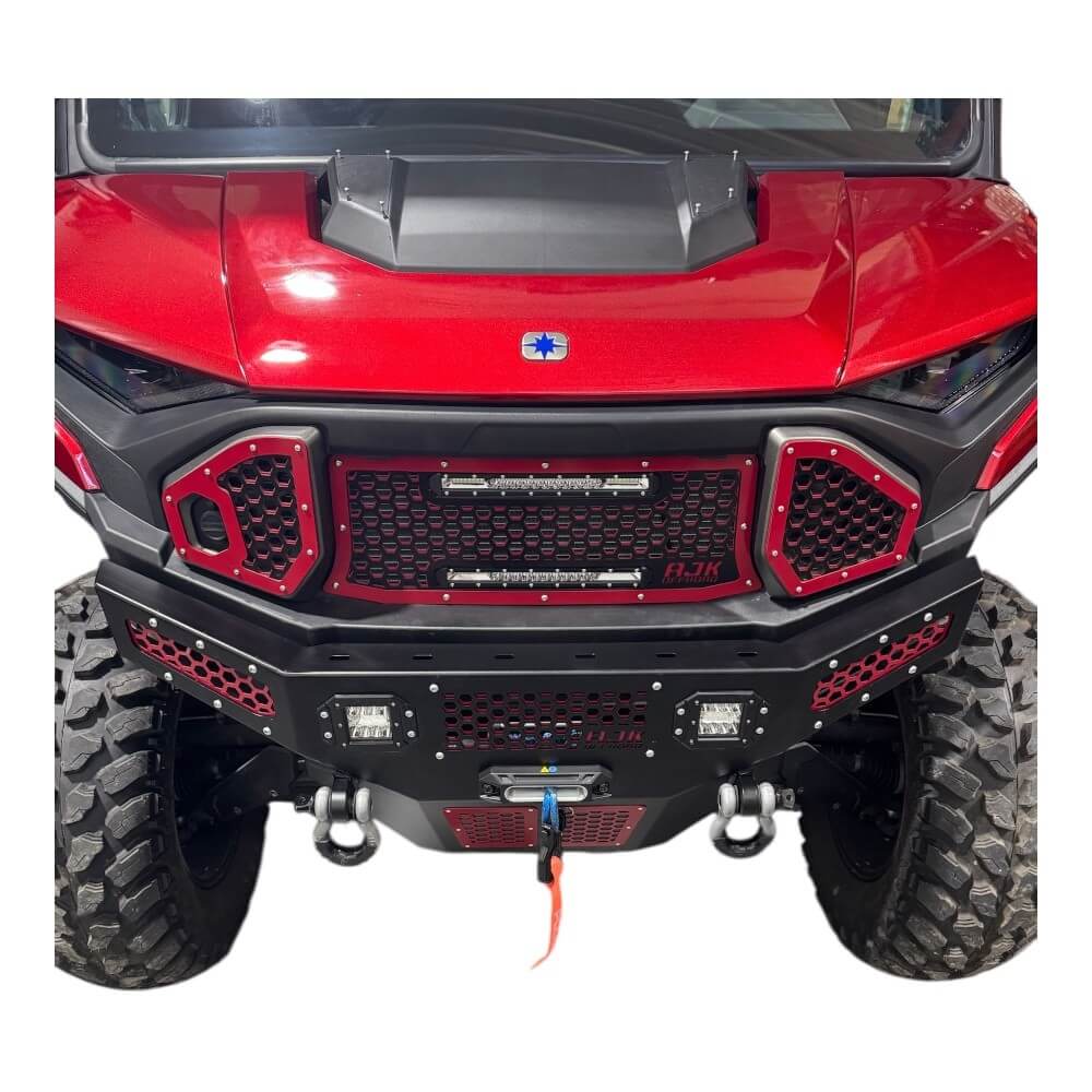Photo of Polaris Ranger 1500XD Front Bumper by AJK Offroad - Premium for UTVs / Side by Sides