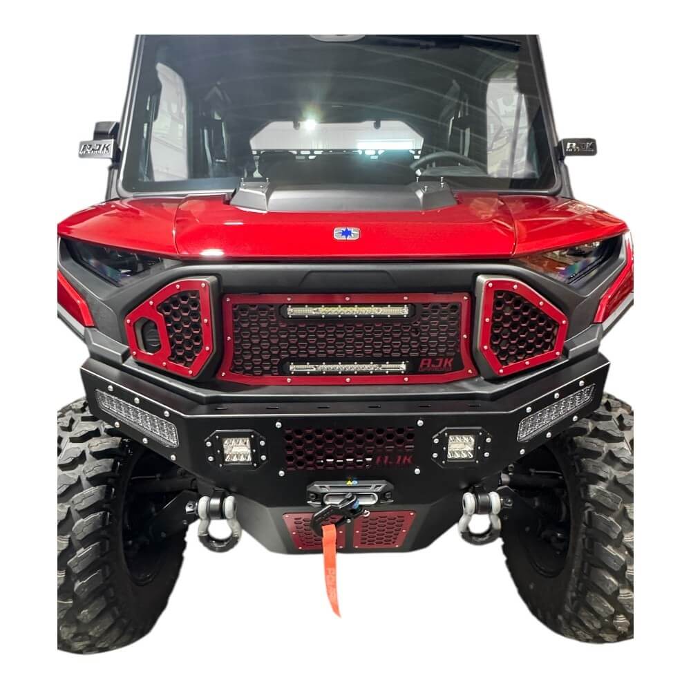 Photo of Polaris Ranger 1500XD Front Bumper by AJK Offroad - Premium for UTVs / Side by Sides