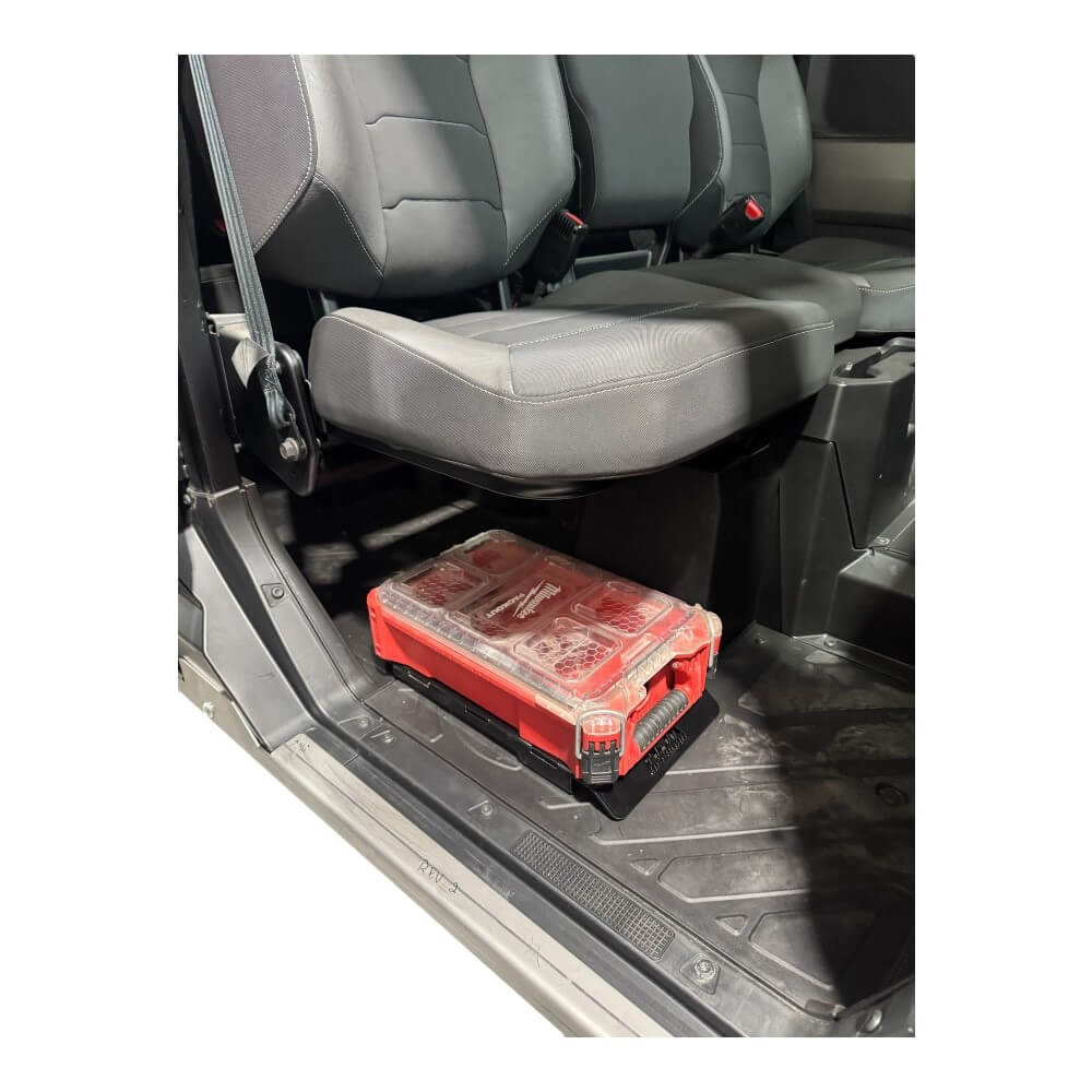 Photo of Polaris Ranger 1500XD Under Seat Packout Mount by AJK Offroad - Premium for UTVs / Side by Sides