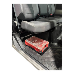 Photo of Polaris Ranger 1500XD Under Seat Packout Mount by AJK Offroad - Premium for UTVs / Side by Sides