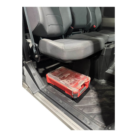 Photo of Polaris Ranger 1500XD Under Seat Packout Mount by AJK Offroad - Premium for UTVs / Side by Sides