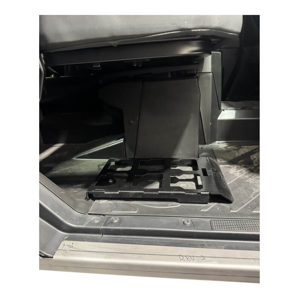 Photo of Polaris Ranger 1500XD Under Seat Packout Mount by AJK Offroad - Premium for UTVs / Side by Sides