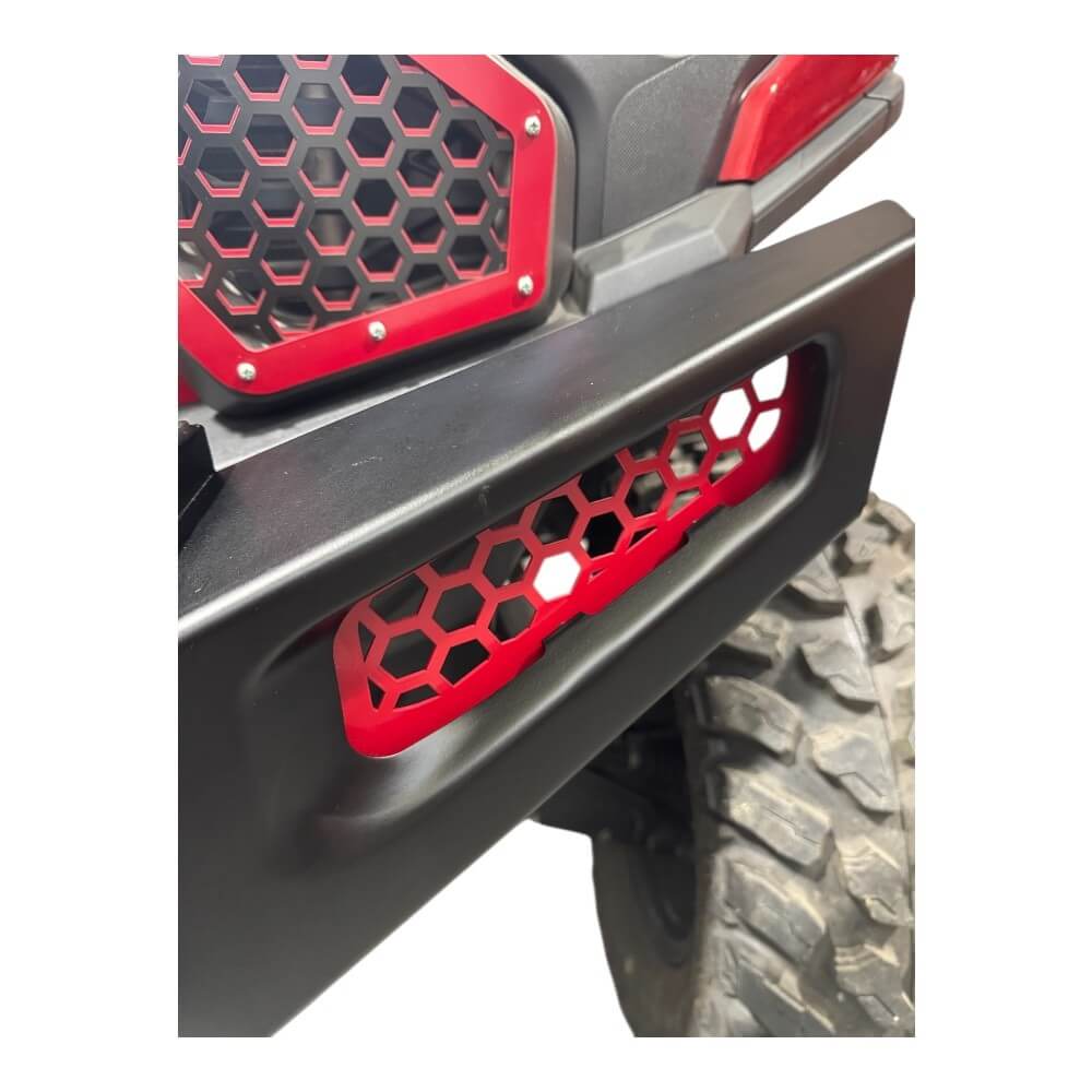 Photo of Polaris Ranger Front Bumper Light Pocket Accent by AJK Offroad - Premium for UTVs / Side by Sides