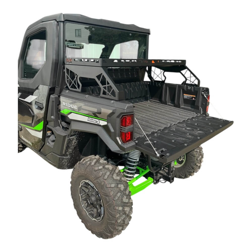Photo of Kawasaki Ridge Short Bed Rack by AJK Offroad - Premium for UTVs / Side by Sides