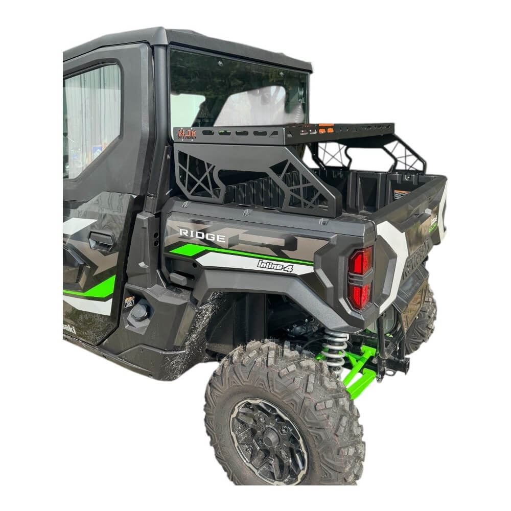 Photo of Kawasaki Ridge Short Bed Rack by AJK Offroad - Premium for UTVs / Side by Sides