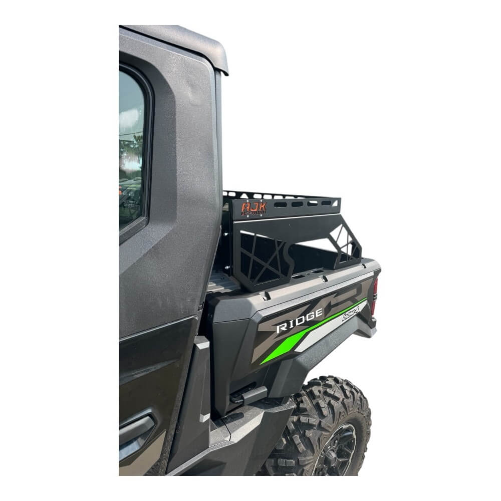 Photo of Kawasaki Ridge Short Bed Rack by AJK Offroad - Premium for UTVs / Side by Sides