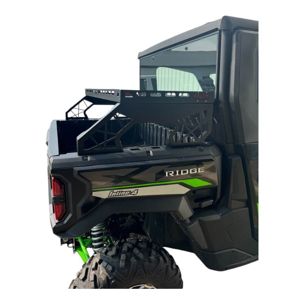 Photo of Kawasaki Ridge Short Bed Rack by AJK Offroad - Premium for UTVs / Side by Sides